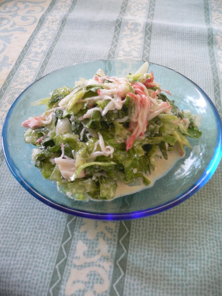 丸ごと１個☆マヨ・レタス・サラダの画像