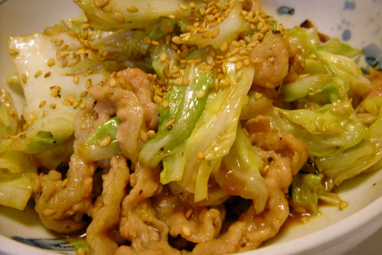 2分で簡単 塩麹豚とキャベツ炒め レシピ 作り方 By くっすーさん クックパッド 簡単おいしいみんなのレシピが360万品