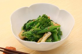 菜の花のごまマヨネーズ和え