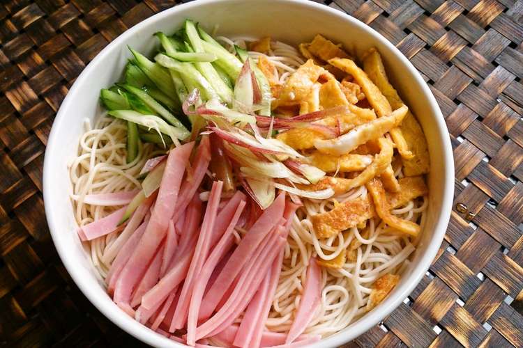 ランチに冷やし中華風そうめん レシピ 作り方 By ごま クックパッド 簡単おいしいみんなのレシピが355万品
