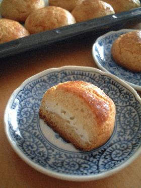 ホットケーキミックスでチーズ饅頭