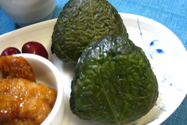 大葉の塩漬けで 香り おにぎり レシピ 作り方 By 小豆ミルク クックパッド 簡単おいしいみんなのレシピが351万品