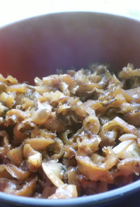 こってり美味しい貝ひもとアサリの佃煮