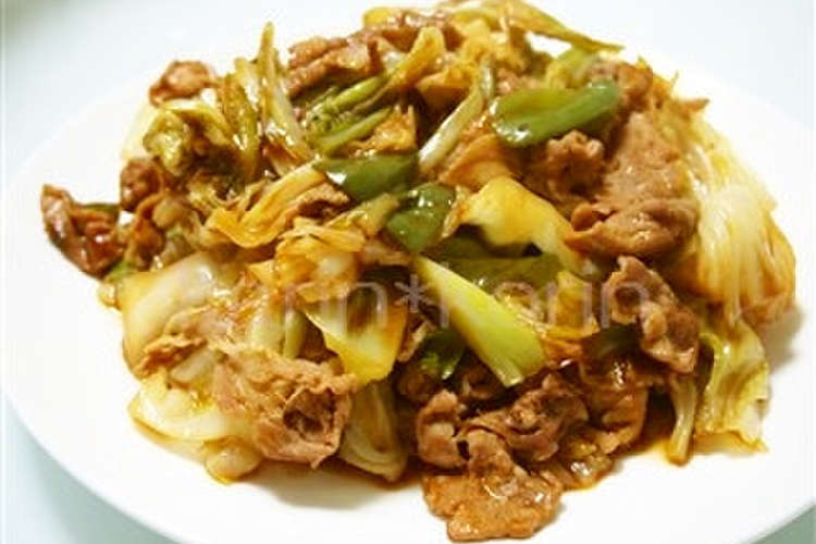 簡単 キャベツと豚肉の味噌炒め 回鍋肉風 レシピ 作り方 By Karin子 クックパッド