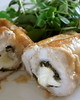 鶏の海苔クリームチーズ巻き醤油ソテー