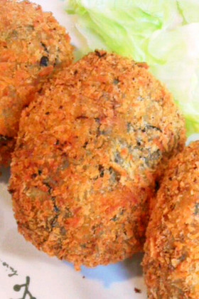 リメイク☆ひじきの煮物deコロッケ