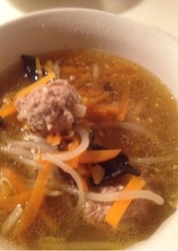 菊芋入り肉団子ダイエットスープ