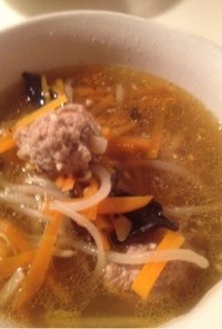 菊芋入り肉団子ダイエットスープ