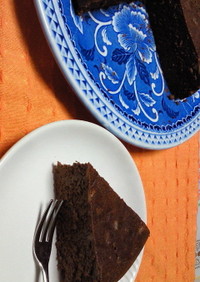 材料２つのチョコケーキ(炊飯器使用)