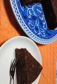材料２つのチョコケーキ(炊飯器使用)