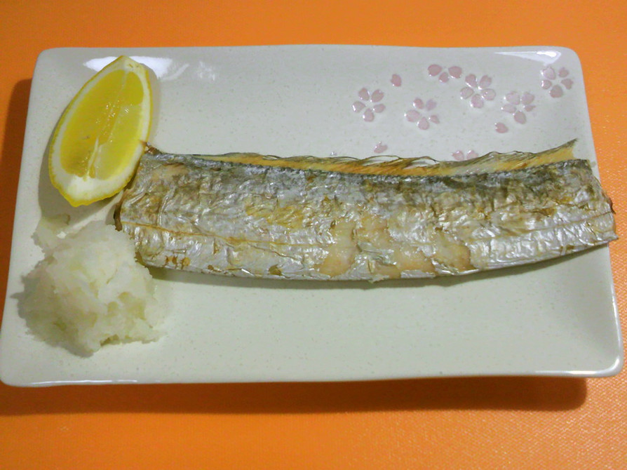 冷凍太刀魚の塩焼きの画像