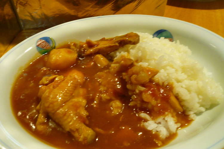 圧力鍋で鶏手羽元のトマト煮込みカレー レシピ 作り方 By Fufufunoko クックパッド 簡単おいしいみんなのレシピが355万品