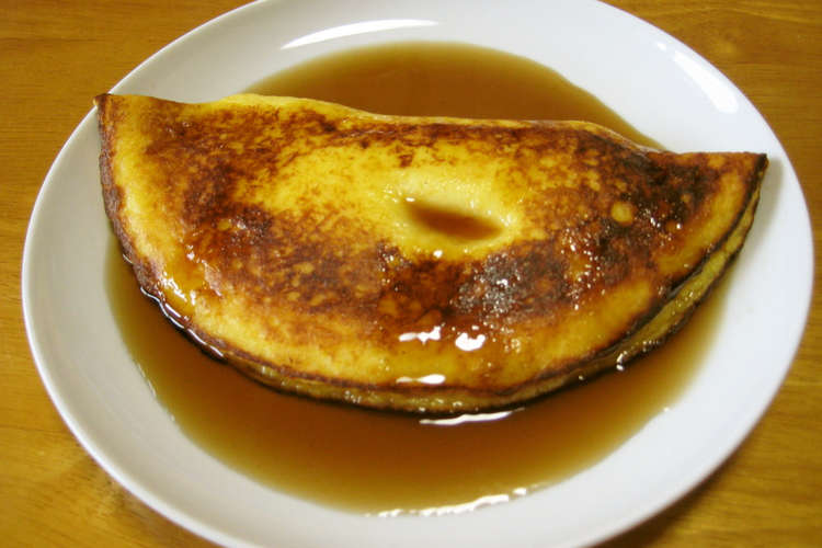 パン粉のパンケーキオムレット レシピ 作り方 By １１０７かず クックパッド