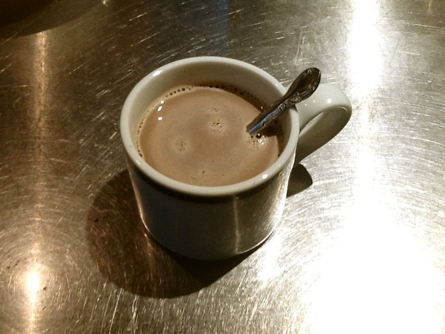 超簡単♪ホットチョコレート×紅茶の画像