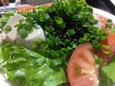 夏バテ★豆腐&納豆サラダ★ダイエットの写真