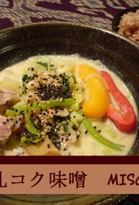 豆乳コク味噌の野菜スープ、京都カフェ