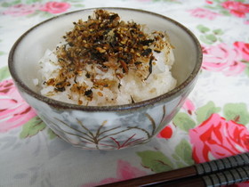 簡単☆茶殻でリメイク!!無添加ふりかけ
