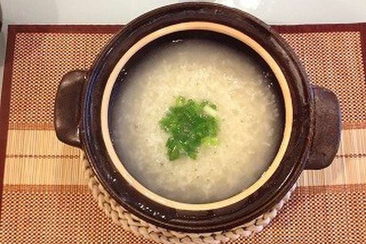 カツオだしのお粥 レシピ 作り方 By 空飛ぶおやた クックパッド