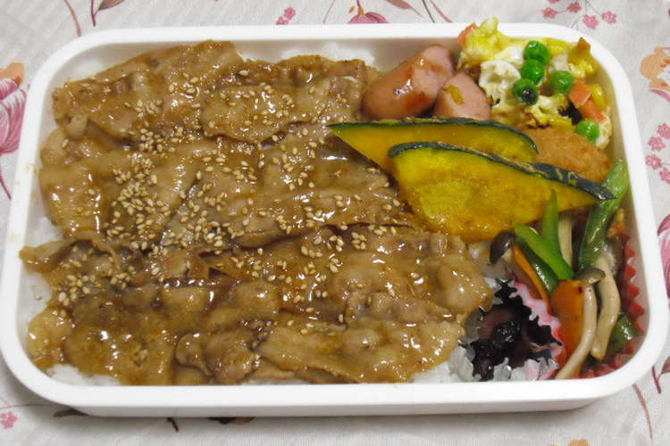 コンビニのようなカルビ弁当 レシピ 作り方 By まくみ クックパッド