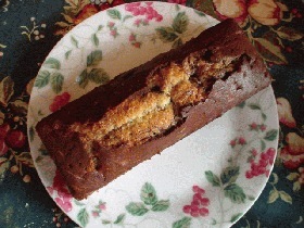 ホットケーキ粉で手間いらずのメープルマーブルケーキ