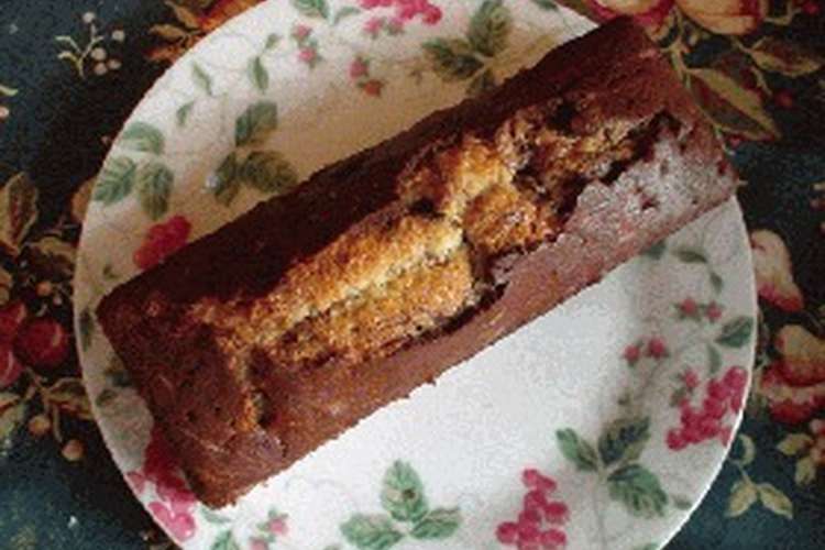 ホットケーキ粉で手間いらずのメープルマーブルケーキ レシピ 作り方 By Sacchi クックパッド
