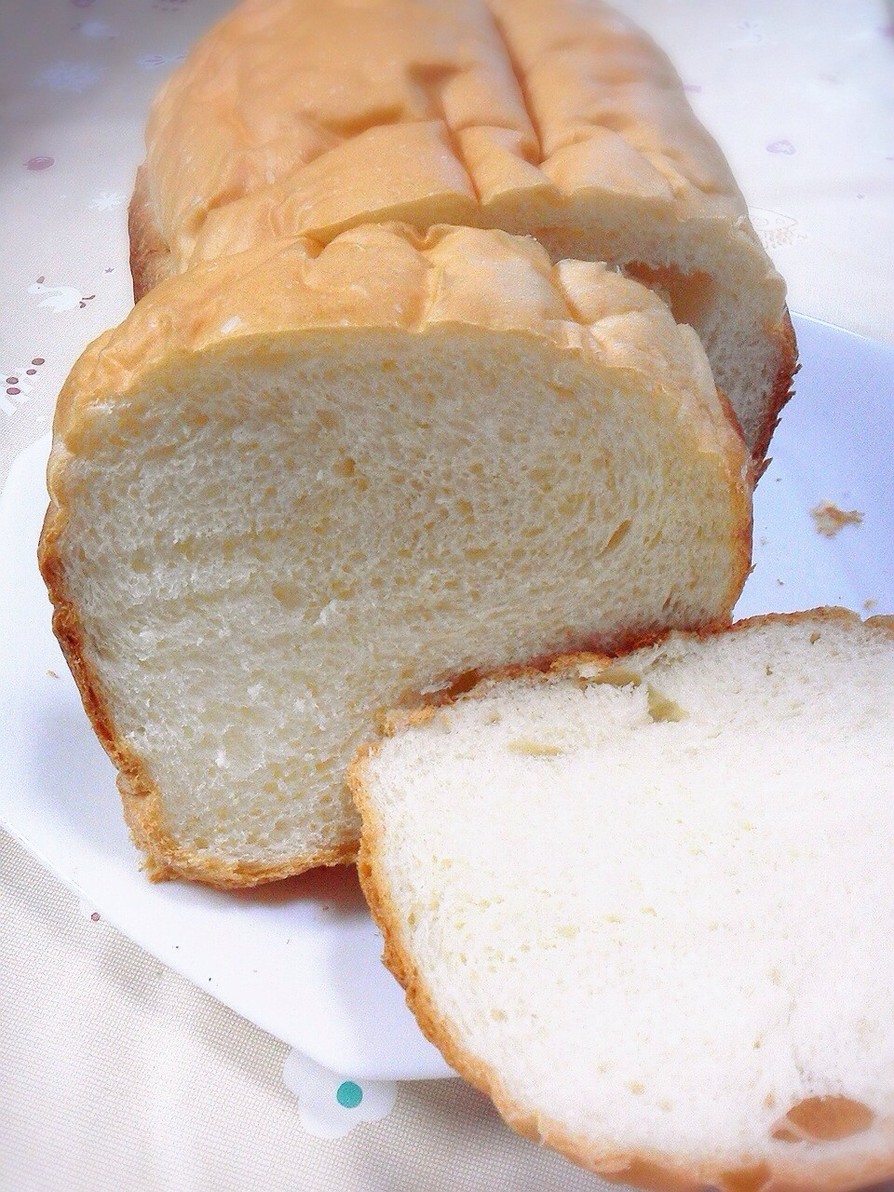 ママ友絶賛☆ＨＢ早焼き☆絹肌塩麹食パンの画像