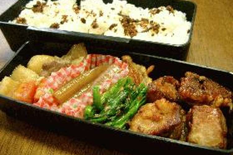 マグロ竜田揚げ弁当 レシピ 作り方 By むーこ クックパッド
