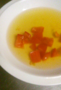 世界一簡単　トマト・コンソメスープ