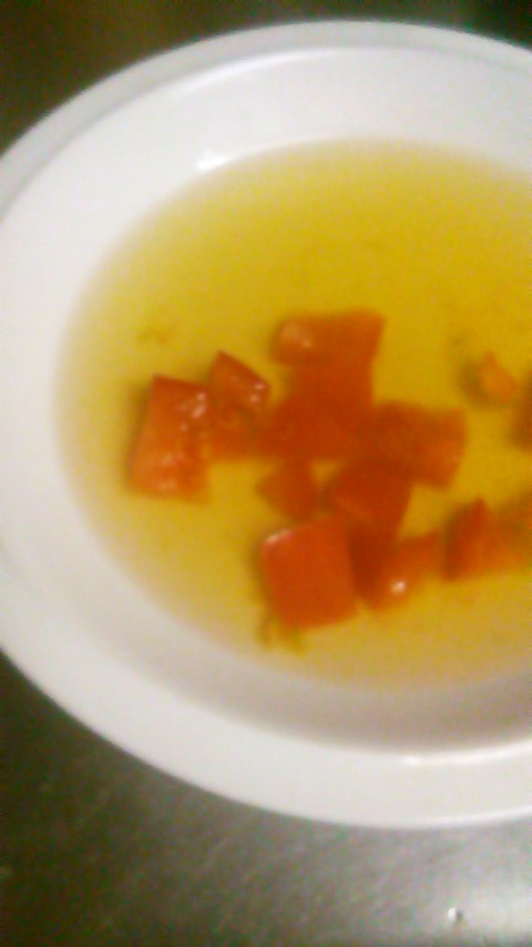 世界一簡単　トマト・コンソメスープの画像