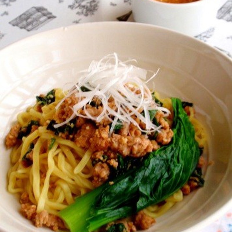 汁 なし 坦々麺 レシピ 簡単
