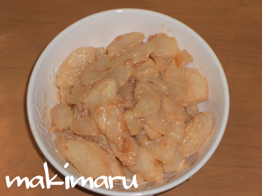 沖縄野菜★モーウィ（赤うり）の味噌炒めの画像