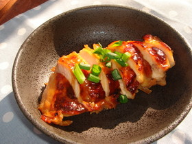 鶏もも肉の照り焼き♪塩麹入り