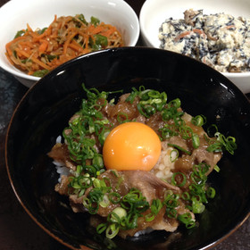 ちょっと甘め♪ つゆだく豚丼