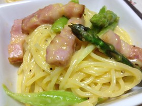 簡単! 混ぜるだけカルボナーラ☆