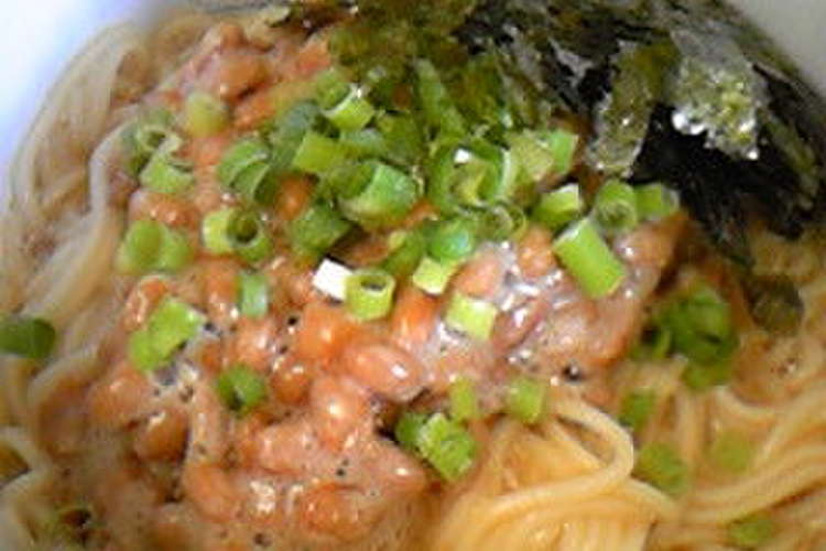 朝食 ランチ 夜食にも 納豆釜玉そうめん レシピ 作り方 By めぐぅー クックパッド 簡単おいしいみんなのレシピが353万品