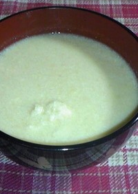フワフワ豆腐汁