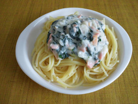 離乳食完了期♪ホワイトソースのパスタ