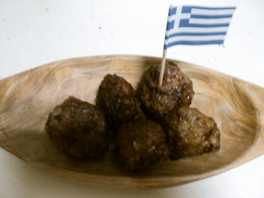 ケフテダキア（ギリシャ式肉団子）の画像