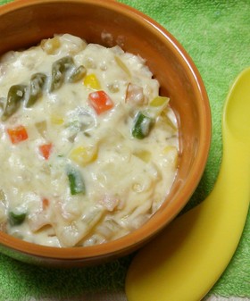 離乳食完了期 簡単マカロニグラタン