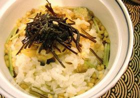 あさりの汁かけご飯