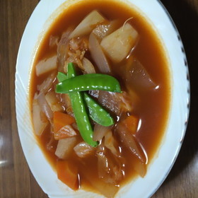 野菜だけでコク旨♪ダイエットトマトスープ