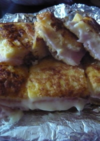 ふわりフレンチトースト～inハム＆チーズ