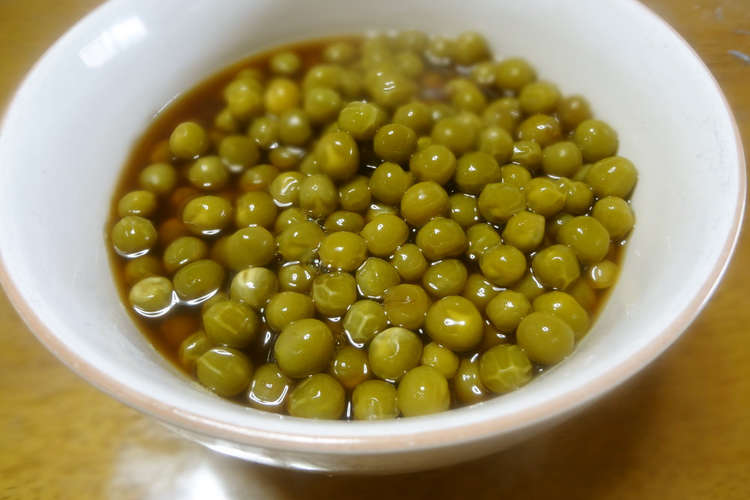えんどう豆の煮物 レシピ・作り方 by ☆はるつき☆ 【クックパッド】 簡単おいしいみんなのレシピが375万品