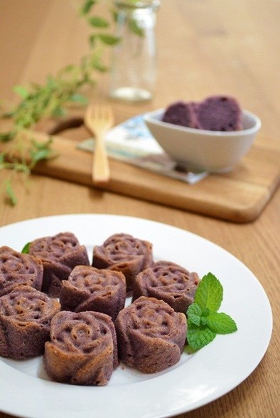 紫芋のバターケーキ♪の写真
