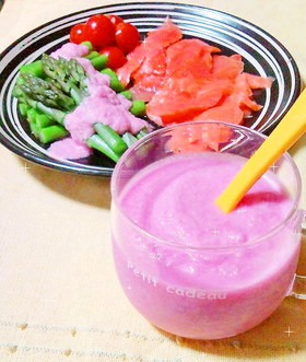 ♡紫玉ねぎdeピンクのドレッシング♡