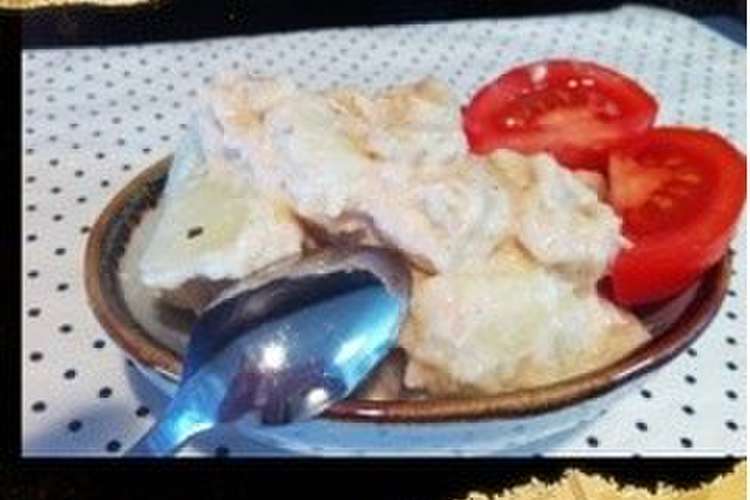 白いポテトサラダ レシピ 作り方 By クミにゃ クックパッド