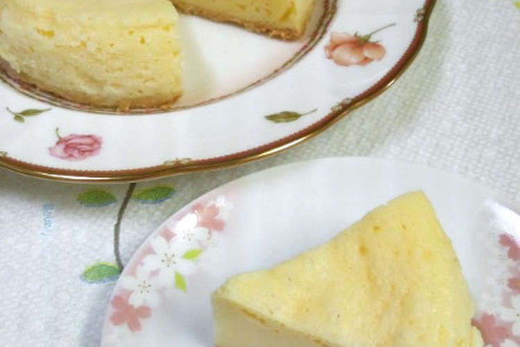 Hm レンジで時短 Nyチーズケーキ風 レシピ 作り方 By Miho07 クックパッド 簡単おいしいみんなのレシピが361万品