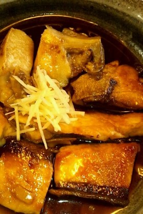 つやつやてりてり!!ぶりあら照り煮♪