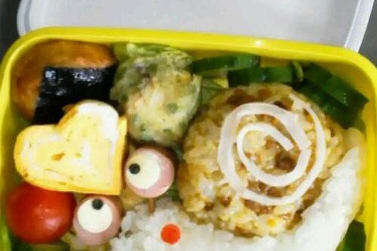 簡単キャラ弁 カタツムリ レシピ 作り方 By りゆとれ クックパッド 簡単おいしいみんなのレシピが376万品