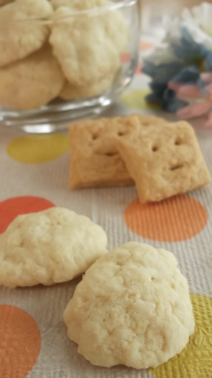 手でぺったん★子どもと作るレンジクッキーの画像